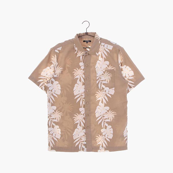 조지 폴리 하와이안 셔츠 공용 M 빈티지톡